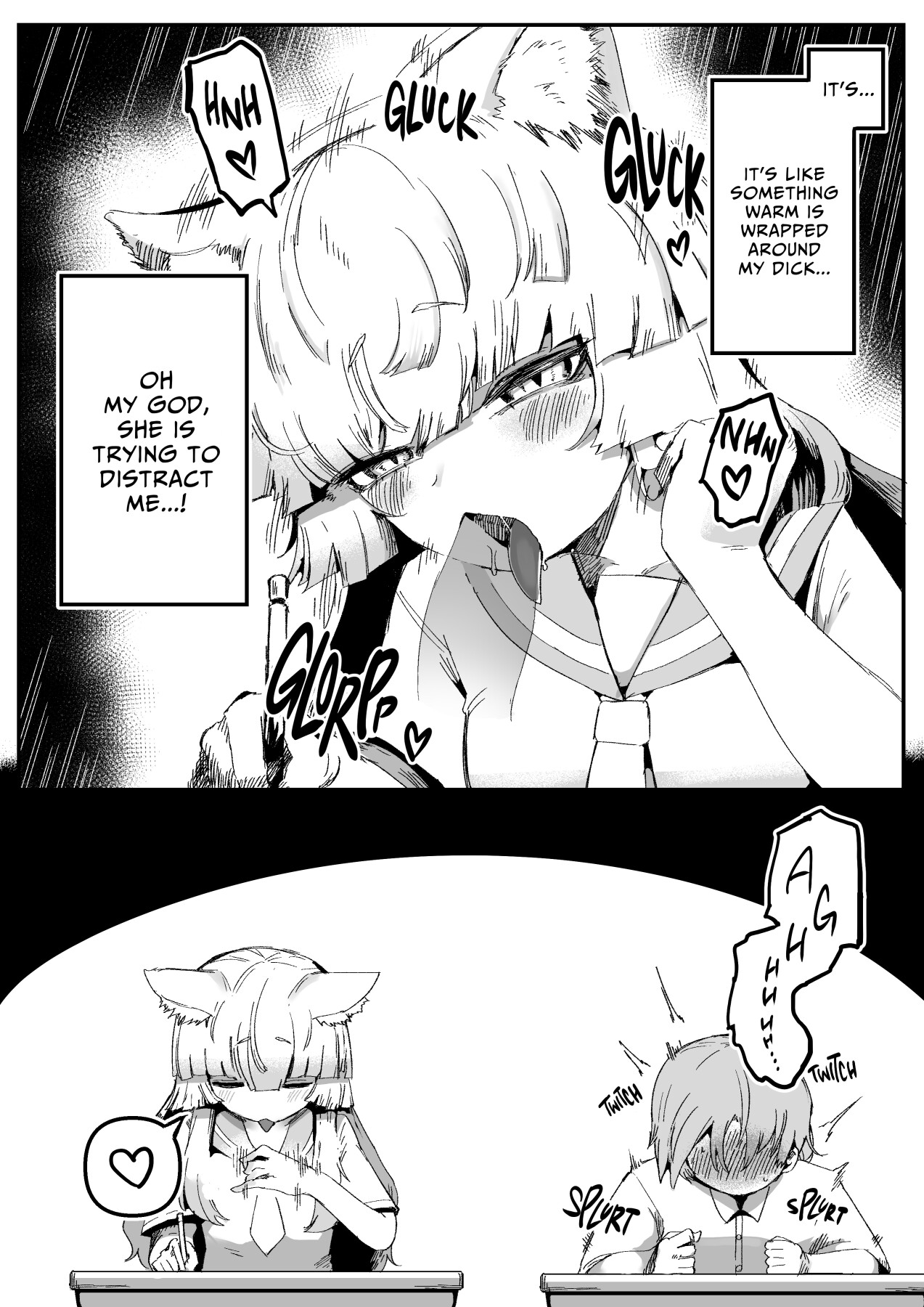 Hentai Manga Comic-The Foxgirl Next Seat-Read-12